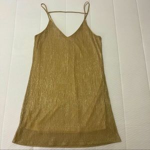 Gold Sparkly Dress